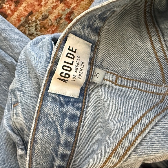 Agolde Light Blue Ankle Jeans - Picture 6 of 6